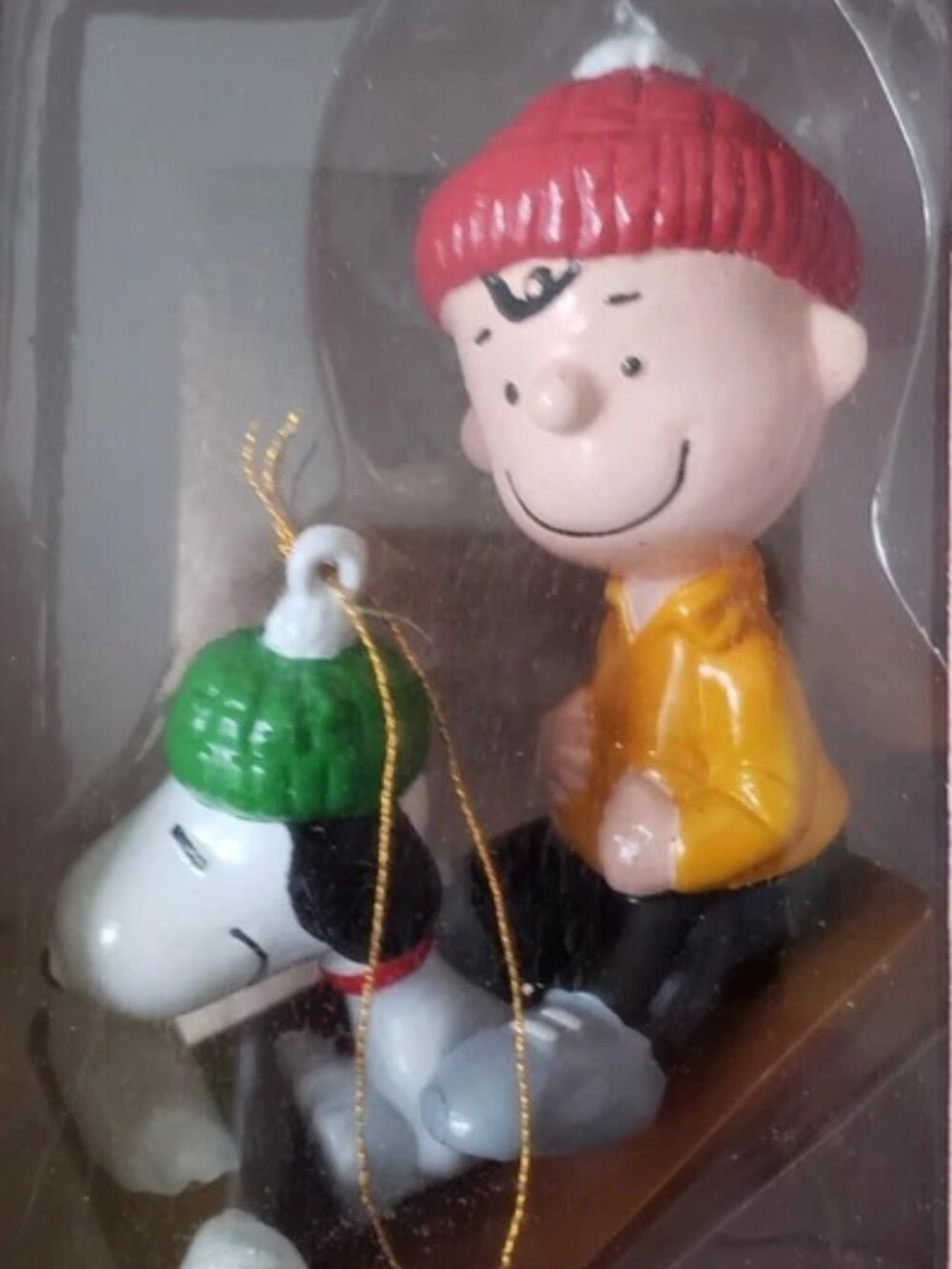 Peanuts - Linus & Snoopy On A Sled Ornament Kurt S Adler NIB